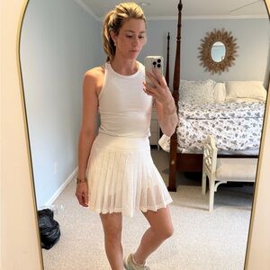 Tuckernuck White Eyelet Circle Skirt